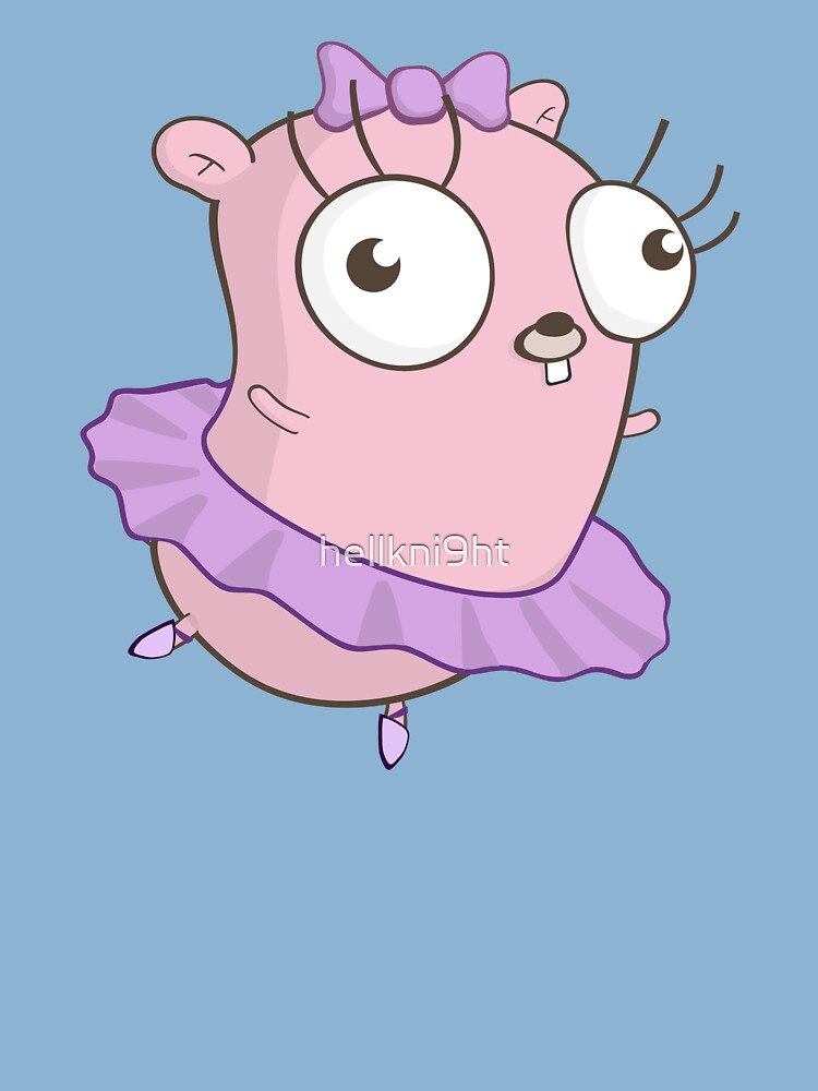 The Golang Mascot: Ballet Kids T-Shirt for Sale by hellkni9ht