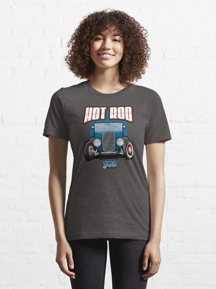 Discover 1932 Ford Roadster Hotrod (blue) | Essential T-Shirt 