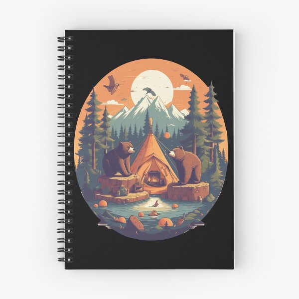 Item preview, Camping With Bears. designed and sold by DiamondPixel.