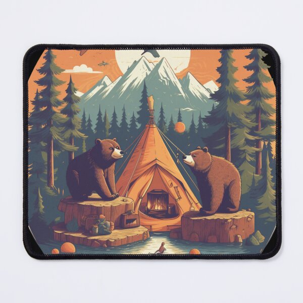 Item preview, Camping With Bears. designed and sold by DiamondPixel.
