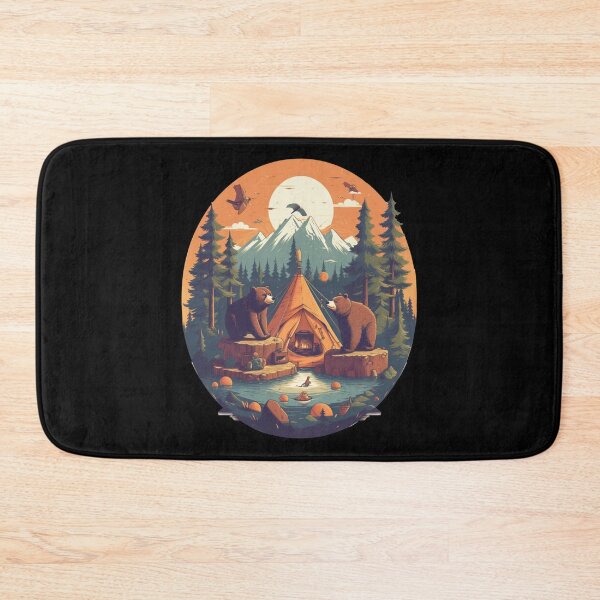 Item preview, Camping With Bears. designed and sold by DiamondPixel.