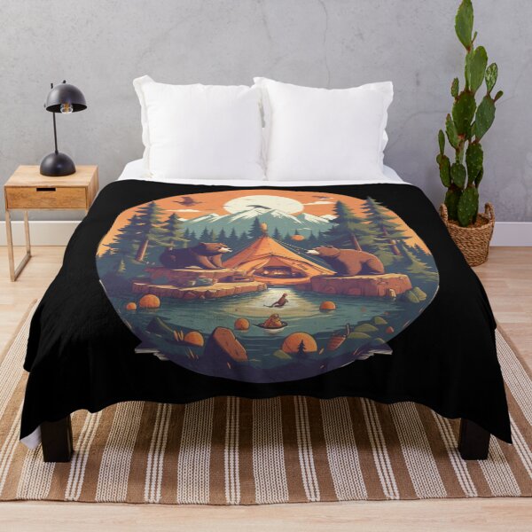 Item preview, Camping With Bears. designed and sold by DiamondPixel.