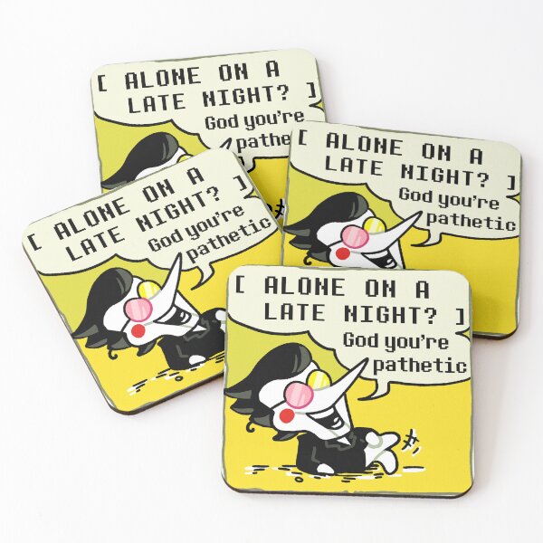 Item preview, Spamton Alone on a Late Night? designed and sold by PinkPollywog.