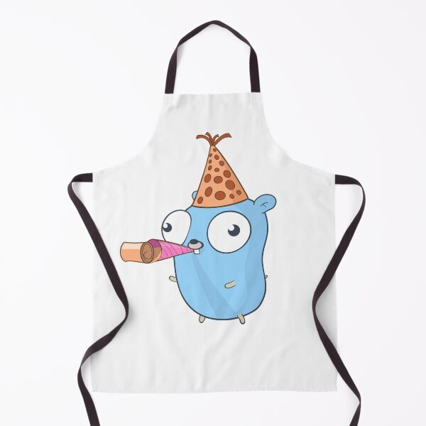 Item preview, The Golang Gopher: Birthday Party designed and sold by hellkni9ht.