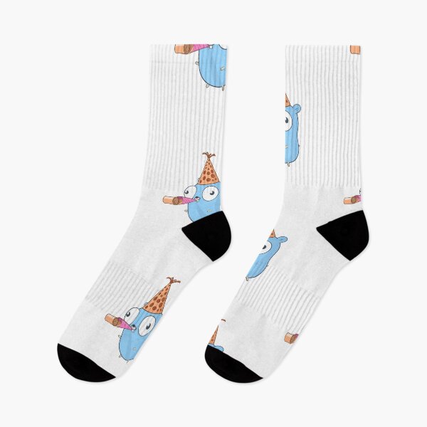 Item preview, The Golang Gopher: Birthday Party designed and sold by hellkni9ht.