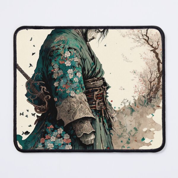 Item preview, Samurai in green designed and sold by RelatosdeViaje.
