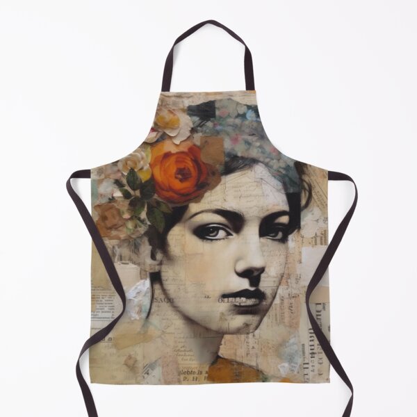 Item preview, Feminine Fragments from Timeless Whispers: A Vintage Mixed Media Collage Collection designed and sold by Cosmic-Canvases.