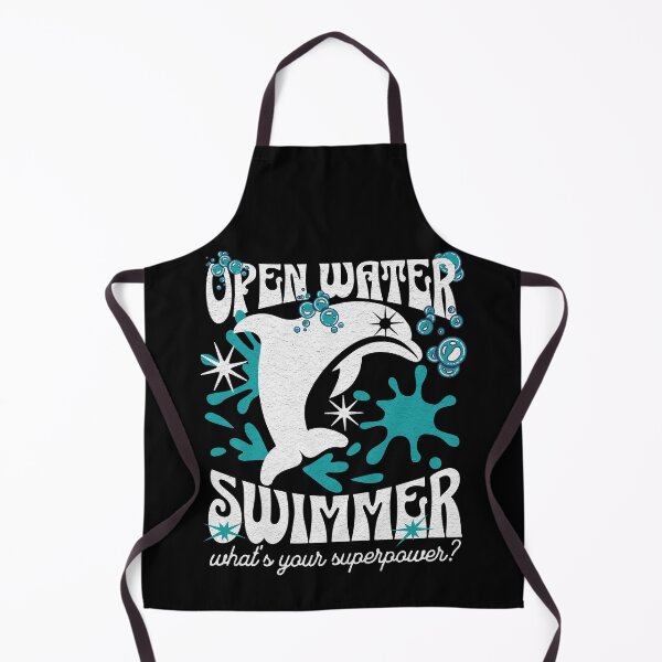 Item preview, Open water swimmer - dolphin design designed and sold by EvergreenWhimsy.