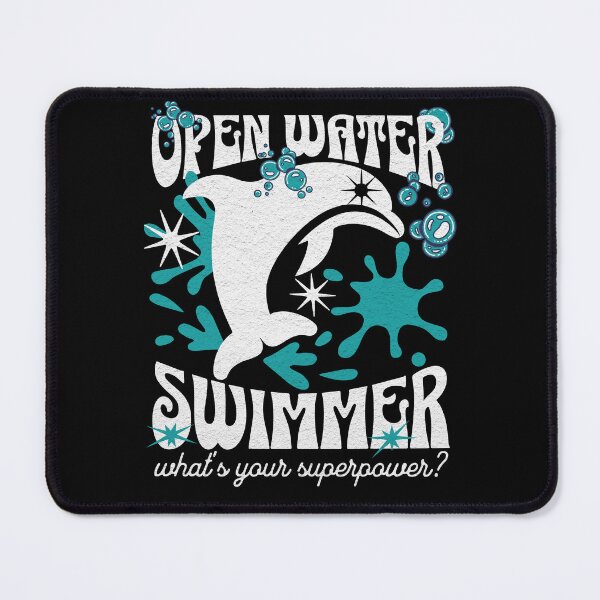 Item preview, Open water swimmer - dolphin design designed and sold by EvergreenWhimsy.
