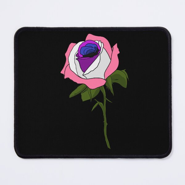 Item preview, Subtle Pride Rose Genderfluid Pride Flag designed and sold by Zeons-Art.