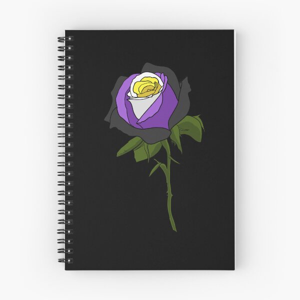 Item preview, Subtle Pride Rose Nonbinary Pride Flag designed and sold by Zeons-Art.