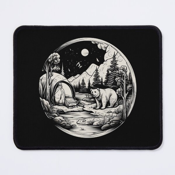 Item preview, Camping With Bears. designed and sold by DiamondPixel.