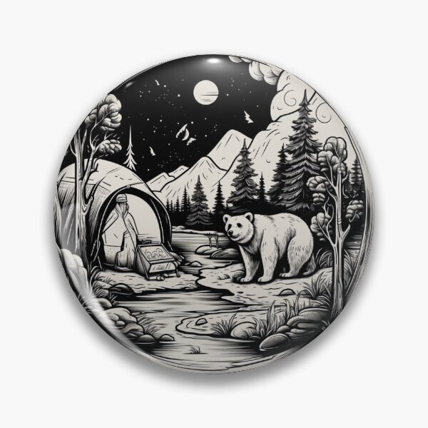 Item preview, Camping With Bears. designed and sold by DiamondPixel.