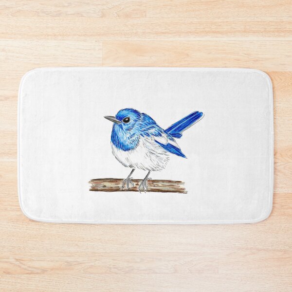 Item preview, Magpie Blue Robin Illustration designed and sold by Sockstomistic.