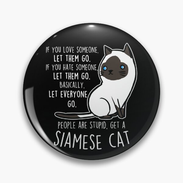 Item preview, Siamese Cat Let Them Go designed and sold by Clara Hollins.