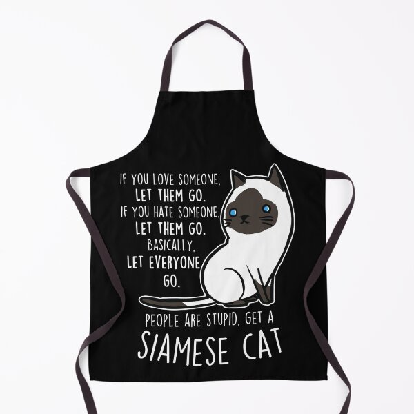 Item preview, Siamese Cat Let Them Go designed and sold by Clara Hollins.