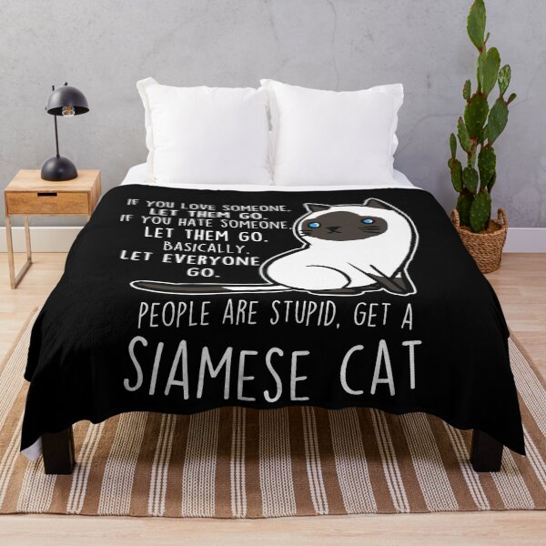 Item preview, Siamese Cat Let Them Go designed and sold by Clara Hollins.