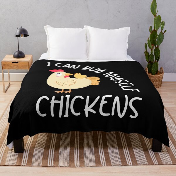 Item preview, I Can Buy Myself Chickens Funny gift Chickens Lovers Farmers designed and sold by MouDantArts.