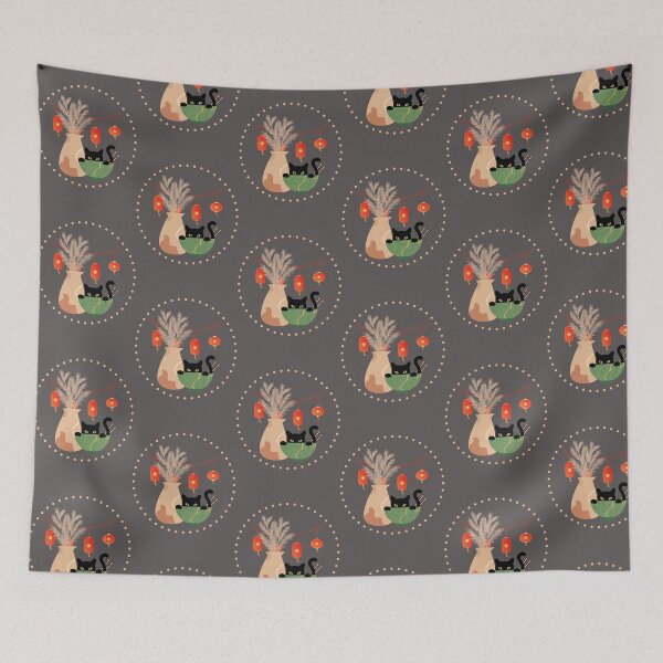 Item preview, Asian Cat designed and sold by Poppies-Express.