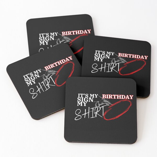 Item preview, it's my birthday sign my shirt, Funny Shirt designed and sold by Alaminee.