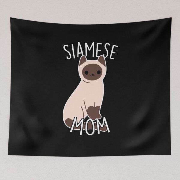 Item preview, Siamese Cat Mom designed and sold by Clara Hollins.