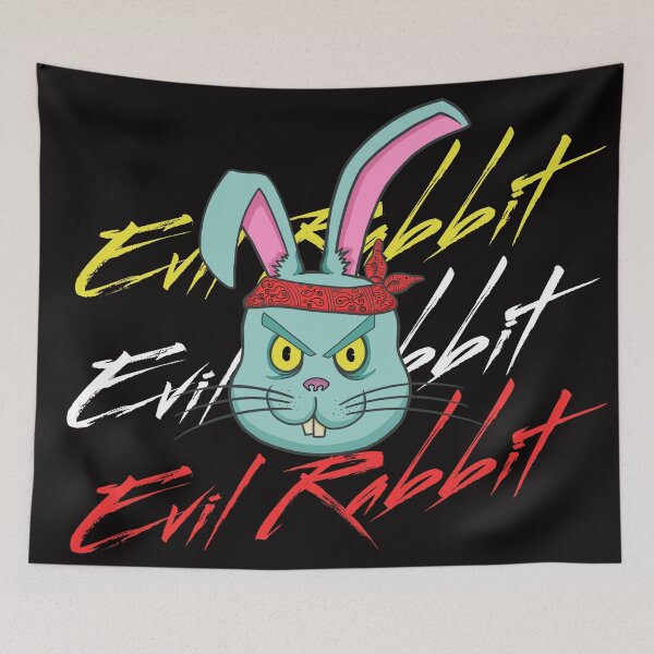 Item preview, Evil Rabbit designed and sold by cardozoink.