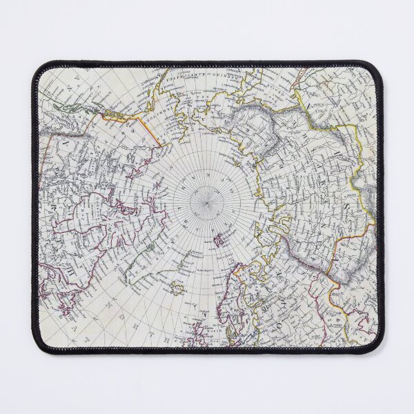 Item preview, North Pole Map 1831 designed and sold by colourfind.