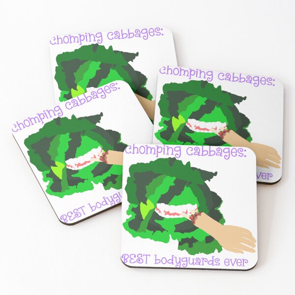 Item preview, Chomping Cabbages BEST bodyguards ever designed and sold by StudioTanoshiiNeko.