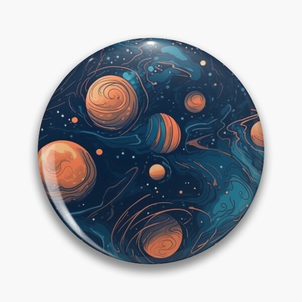 Item preview, Pattern Galaxy Space Planets Mystery Universe designed and sold by Arncil.