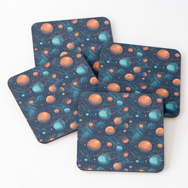 Item preview, Pattern Galaxy Space Planets Mystery Universe designed and sold by Arncil.