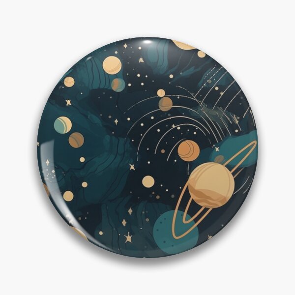 Item preview, Pattern Galaxy Space Planets Night Universe designed and sold by Arncil.