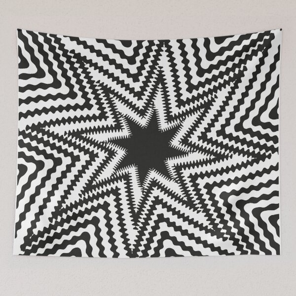 Item preview, Star Pattern Optical Illusion designed and sold by Mark Cannon.