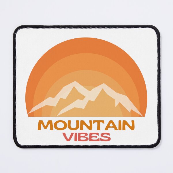Item preview, Mountain Sunset Sticker designed and sold by FamnCreative.