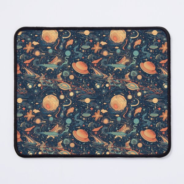 Item preview, Pattern Galaxy Space Planets Colorful Linear Universe designed and sold by Arncil.