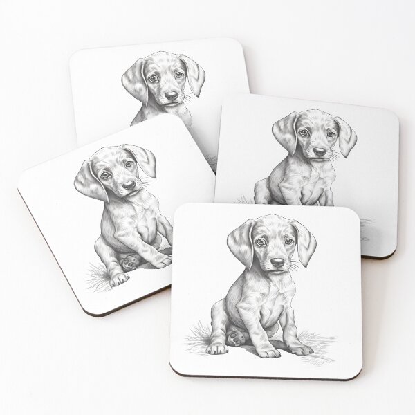 Item preview, Hand Drawn Dachshund designed and sold by cy312.