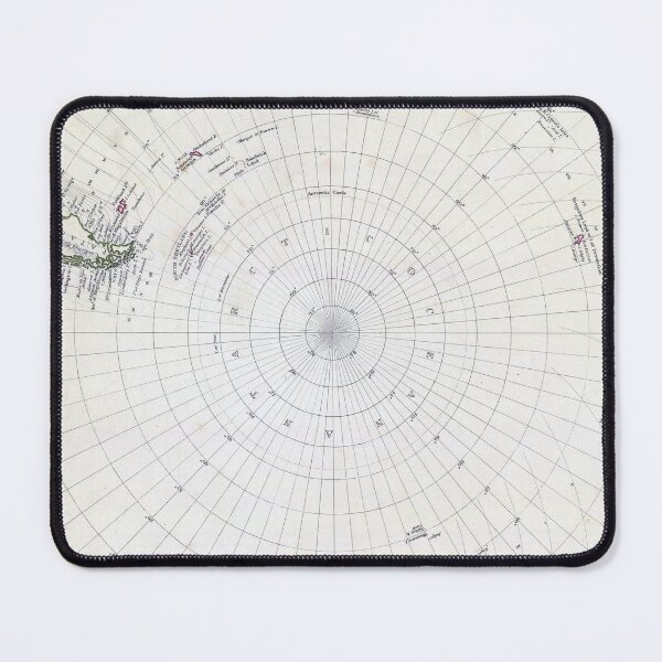 Item preview, South Pole Map 1831 designed and sold by colourfind.