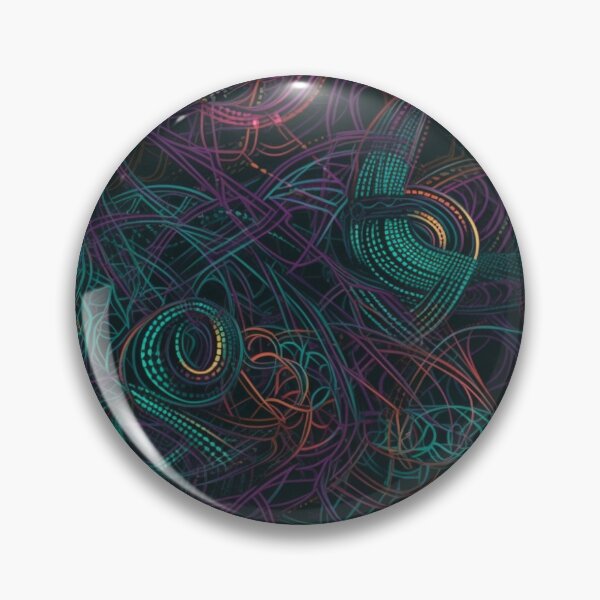 Item preview, Pattern Sci-Fi Futuristic Abstract Sound Waves designed and sold by Arncil.
