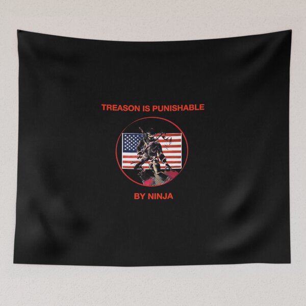 Item preview, Treason is Punishable By Ninja designed and sold by Warrior  Spirit.