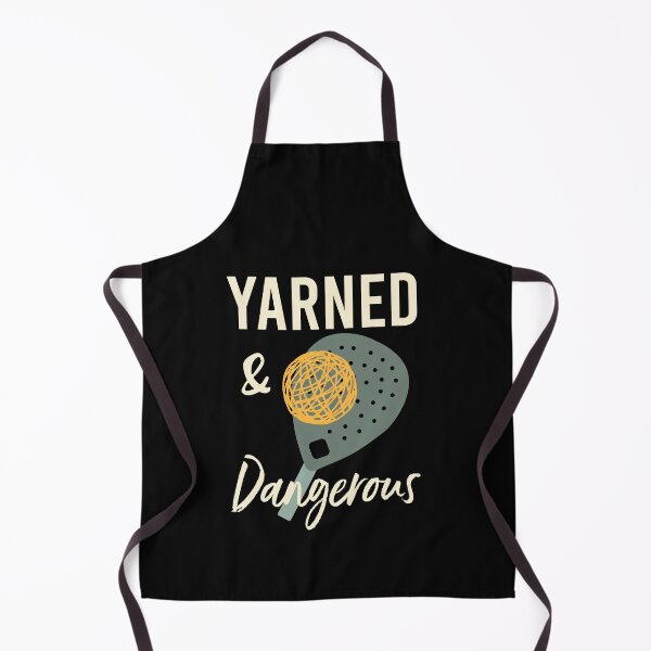 Item preview, Padel Pun Yarned & Dangerous designed and sold by whyitsme.