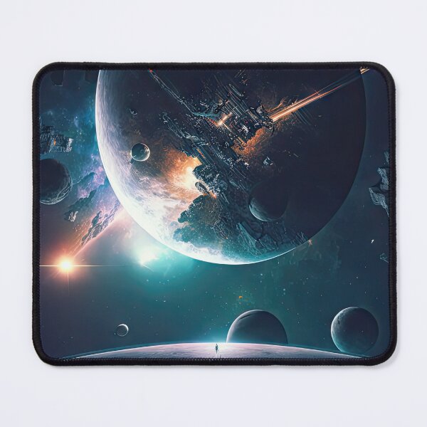 Item preview, Planets colliding in another galaxy designed and sold by Pixel  Playground.