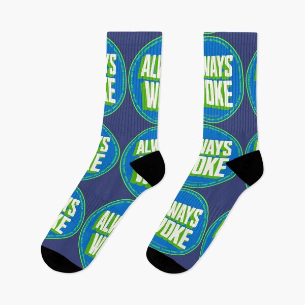 Item preview, PMD00741 Progressive Movement Designs Always Woke funny design shows you are woke and support progressive policy goals for progressive Democrats Independents and Bernie Sanders supporters designed and sold by ProgressiveLeft.