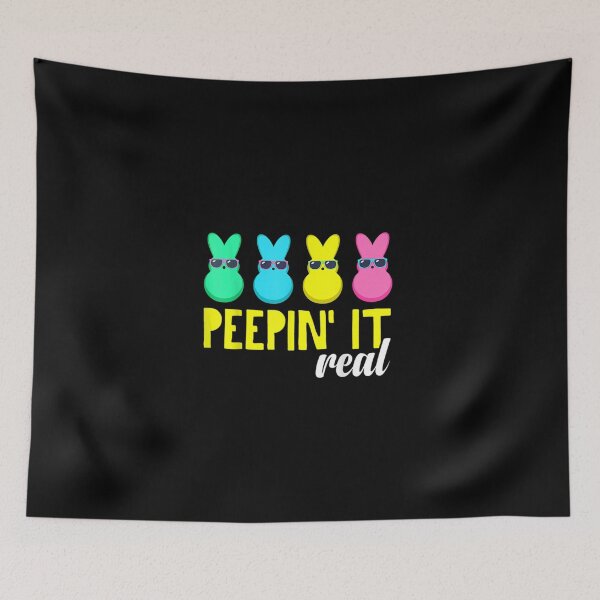 Item preview, Peepin It Real T Shirt Happy Easter Bunny Egg Hunt Funny T-Shirt designed and sold by GlobalSpace.