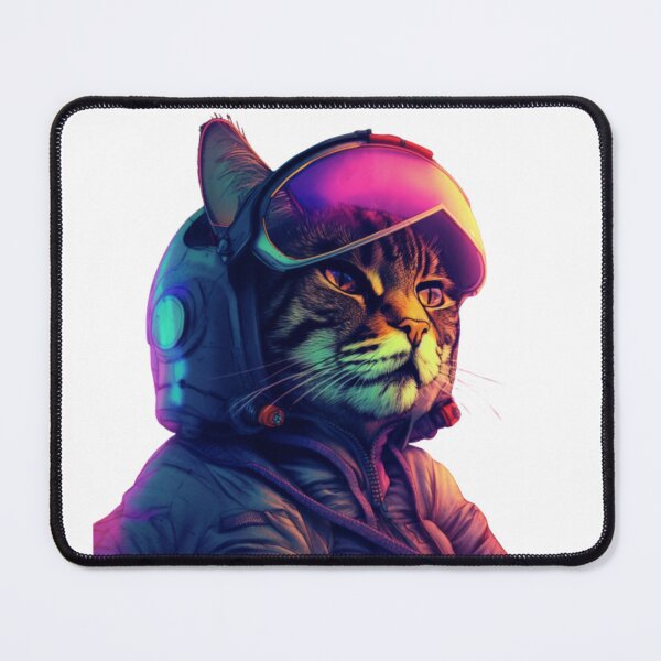 Item preview, Neon Airforce Pilot Kitty Cat designed and sold by Bad Kitties.