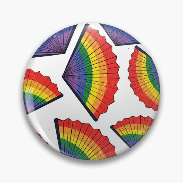 Item preview, Rainbow Folding Fan designed and sold by Love-Ina.