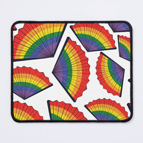Item preview, Rainbow Folding Fan designed and sold by Love-Ina.