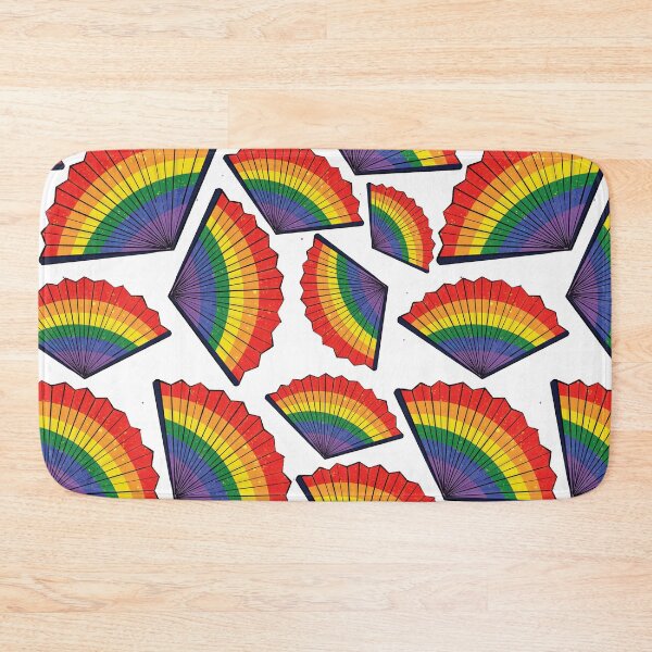 Item preview, Rainbow Folding Fan designed and sold by Love-Ina.