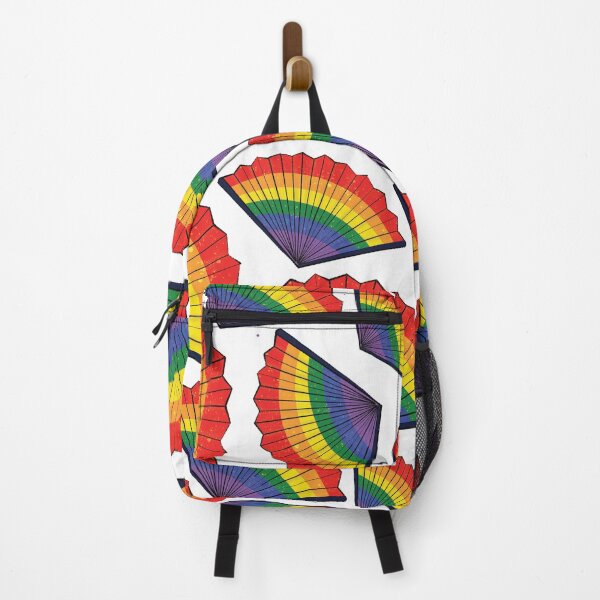 Item preview, Rainbow Folding Fan designed and sold by Love-Ina.