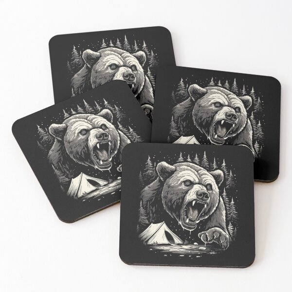 Item preview, Camping With Bears. designed and sold by DiamondPixel.