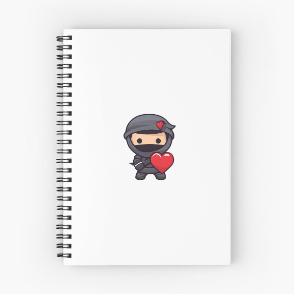 Item preview, Cute Ninja with Hearts Loves You! designed and sold by jakeparco.