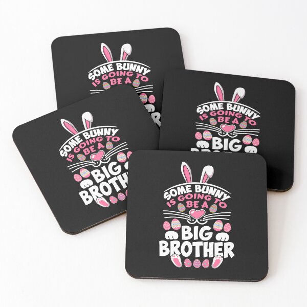 Item preview, Some Bunny Is Going To Be A Big Brother Easter Day Boy designed and sold by 1Designology1.